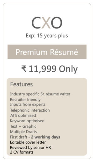 CXO Premium CV